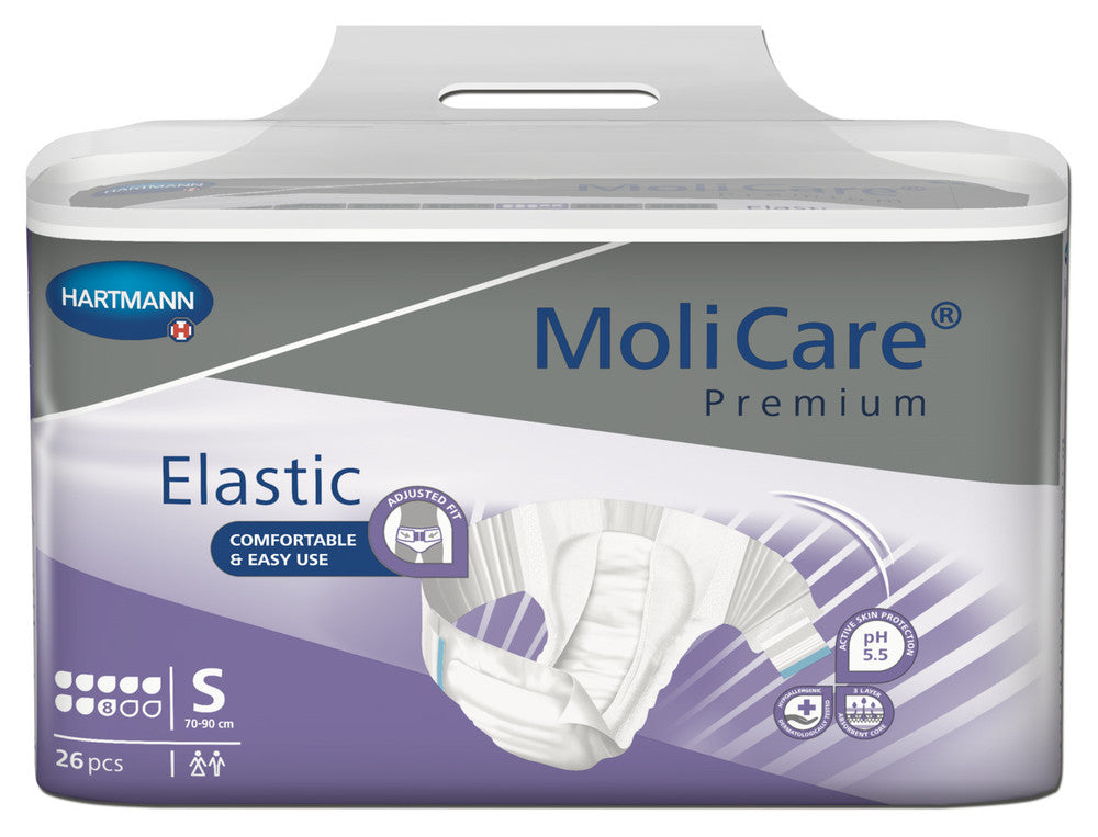 Hartmann MoliCare Premium Elastic 8 Drops Purple All Sizes