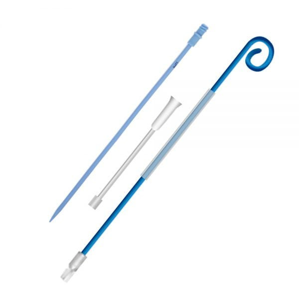 Cliny All Silicone Nephrostomy Balloon Catheter 5cc With Detachable Funnel