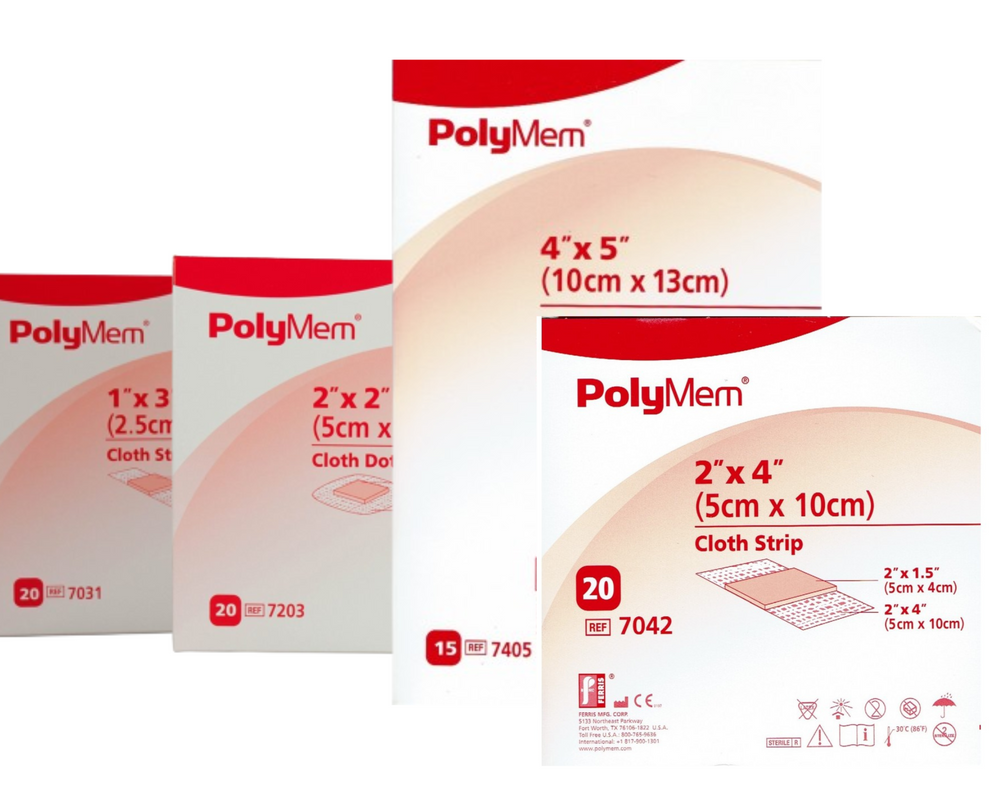 Polymem Adhesive Cloth Dressing All Sizes