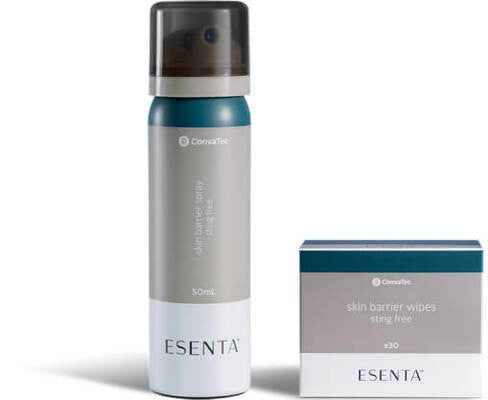 ConvaTec Esenta Sting-Free Skin Barrier, Wipe 3mL / Spray 28mL 50mL - All Types
