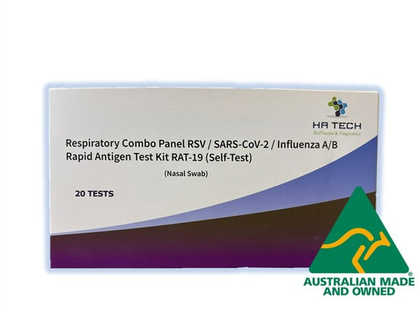 RSV / SARS-CoV-2 / Influenza A/B Combo Rapid Antigen Test Kit (RAT-19)