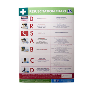 Resuscitation Chart Danger Response Shout/Summon Help Airway Breathing CPR Defibrillation