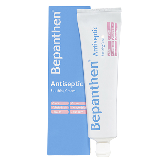 Bepanthen Antiseptic Soothing Cream Benzalkonium Chloride 50g Each