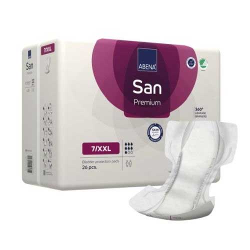 Abena Abri-san Unisex Bariatric 2xl 2extra Large Ps 46cm X 84cm, Plum - 2000ml/ 3400ml - All Sizes