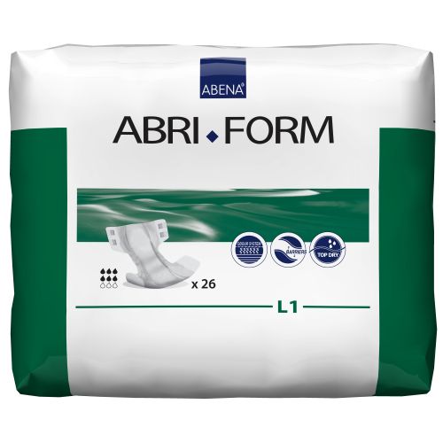 Abena Abri-Form Comfort L1, Green, 100-150cm, 2300mL (SA416611)