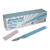 Disposable Scalpel Stainless Steel Attached to Handle 10 per Box