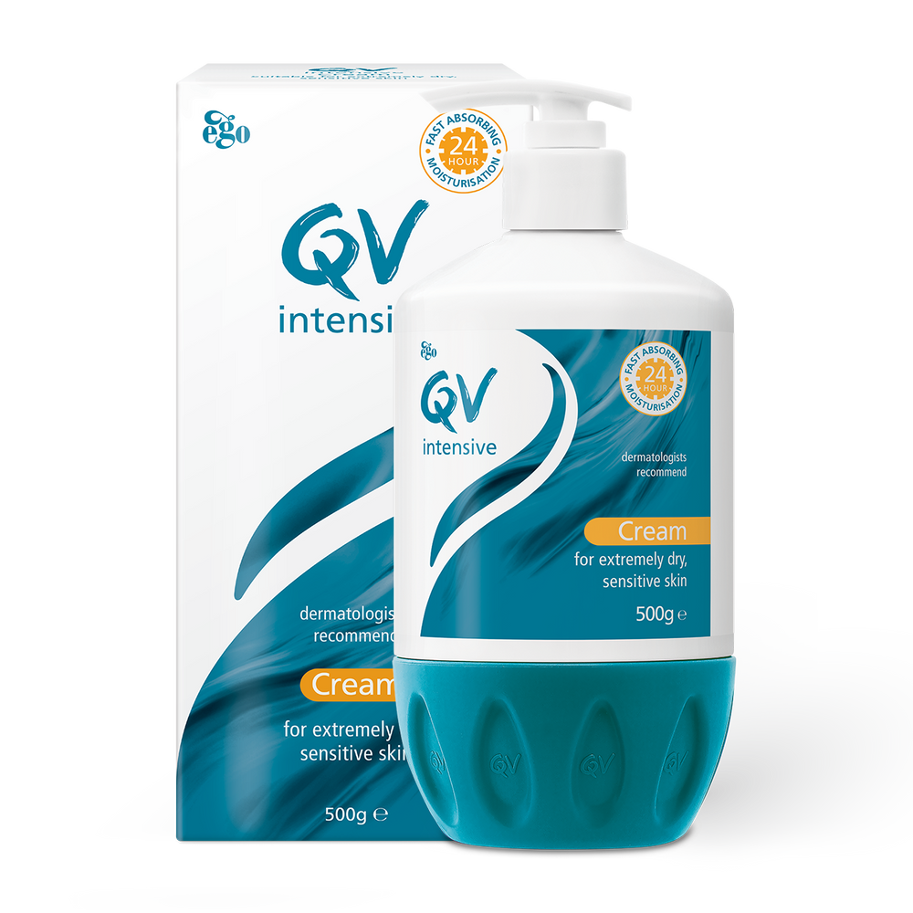 Qv Intensive Cream Pump, For very Dry Skin, 500g - Each