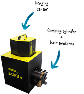 SAMBA HAIR Hair shine analysis for claims and research
