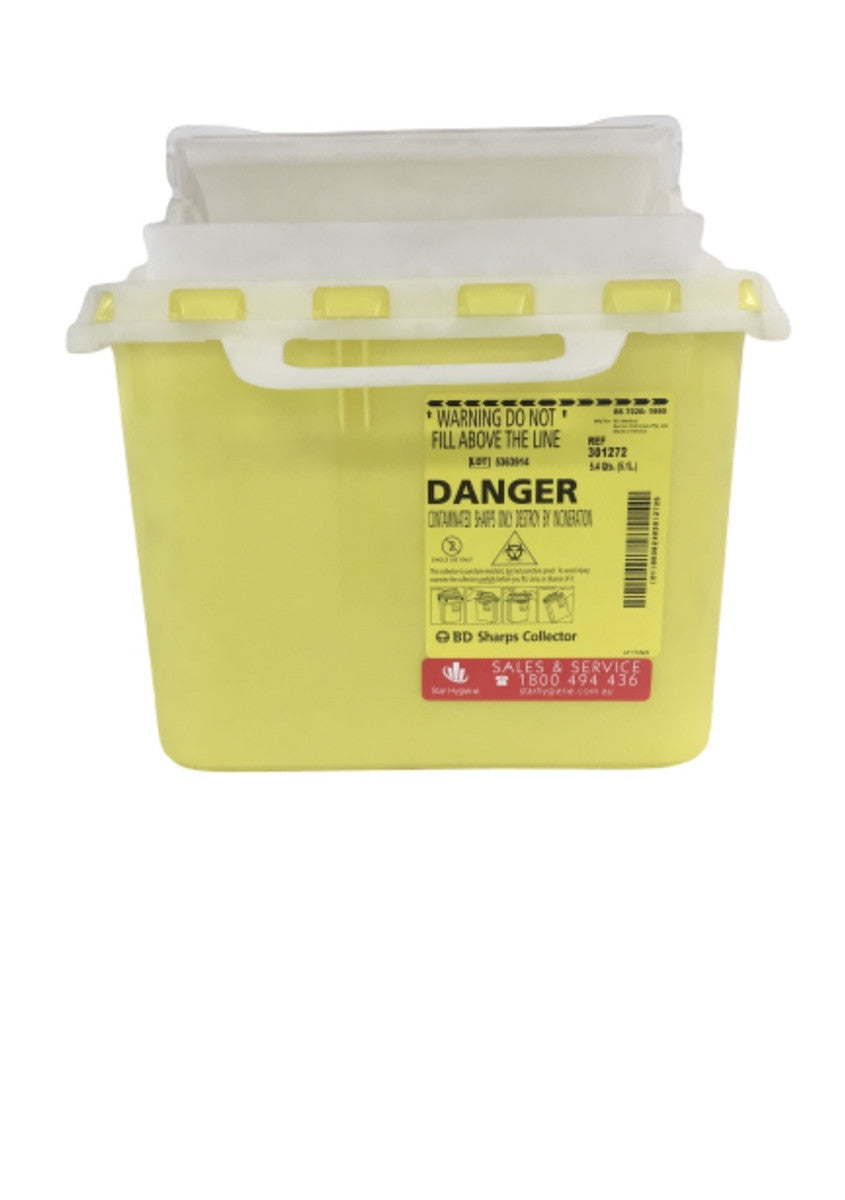 BD Sharps Container Next Generation 5.1L 301272 Each