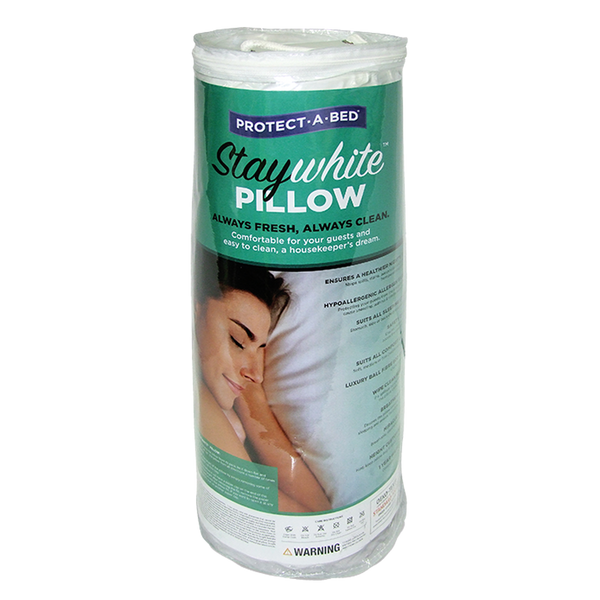 Protect-A-Bed Staywhite Pillow, Each (F0151PLW0)