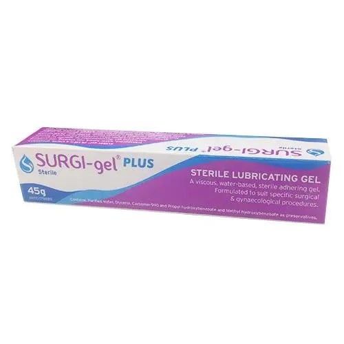 Lubricating Surgi-Gel Plus 45g Tube Sterile, Each (ORISUR3029)