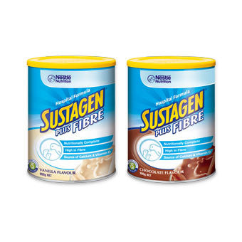 Nestle Sustagen Hospital Formula Plus Fibre, 840g Can - All Flavours