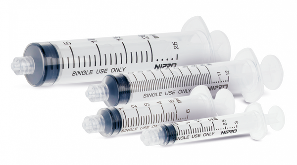 Nipro Syringe Luer Slip/ Luer Lock/ Catheter Tip, Sterile - All Types