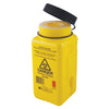 Fittank Needles Sharps Waste Collector 1.4L Capacity with Screw Lid