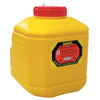 Terumo Needles Sharps Waste Collector 10L Capacity with Lid Yellow