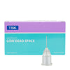 TSK Low Dead Space Hub Needle Pack of 100 - All Sizes