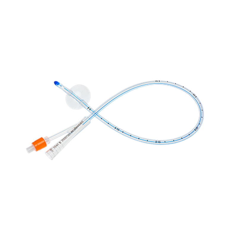 MDevices Catheter 16Fg Male 10Cc Foley 2 Way Round Silicone