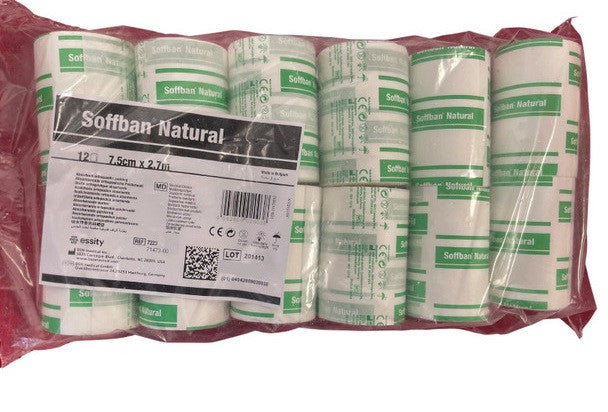 BSN Soffban Natural Orthopaedic Padding 7.5cmx2.7mtr Undercast Bandage (71473-00)