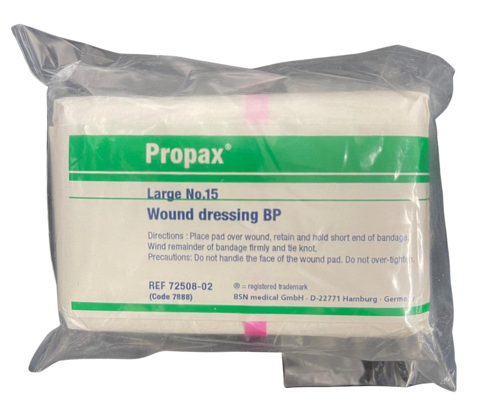 Propax Wound Dressing BP Large # 15 Sterile one pack