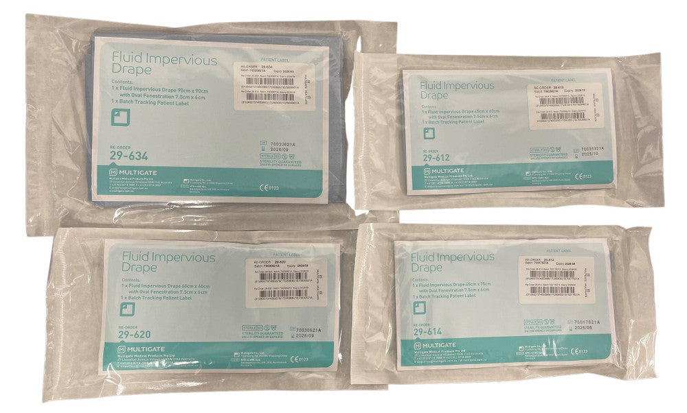 Multigate Impervious Drape with Oval Aperture Non Adhesive | Medisa