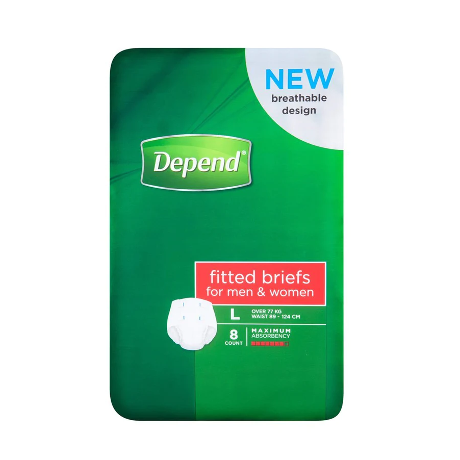 Depend Brief Normal Unisex - All Sizes