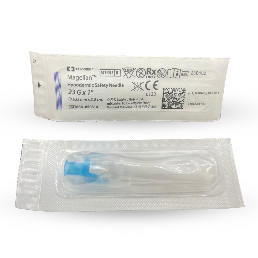 Covidien Magellan Hypodermic Safety Needles 23G x 1