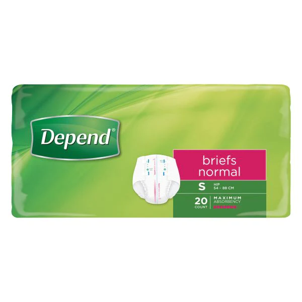 Depend Fitted Briefs Normal Unisex - All Sizes