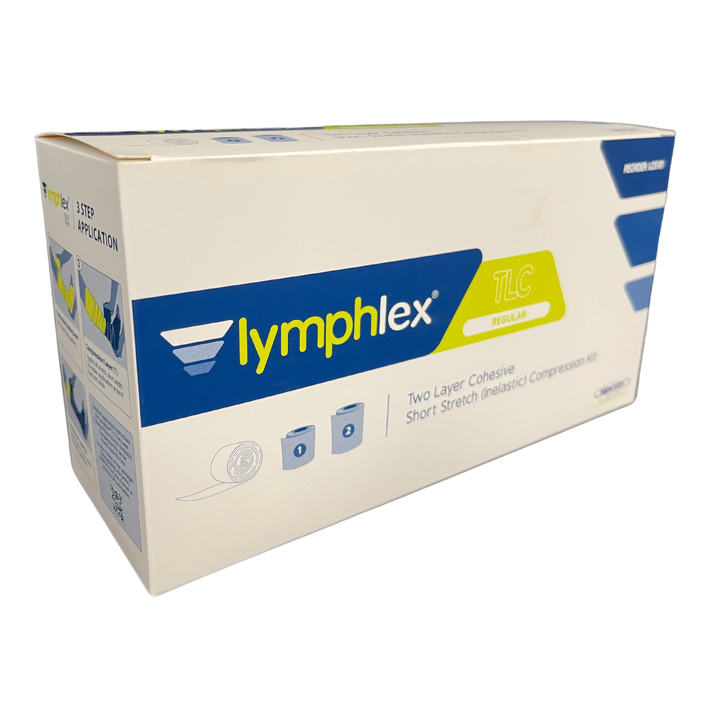 Lymphlex TLC Two Layer Cohesive - Short Stretch Compression Therapy Kit Box of 1 - Regular - Large