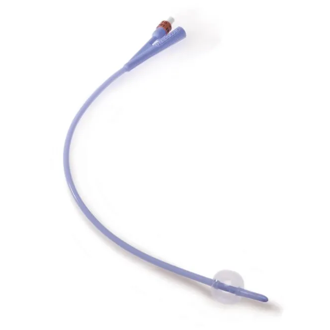 Dover 10Fr Paediatric Silicone Foley Catheter, 32cm, 2-way 3mL balloon, (8887603101) - Box of 10