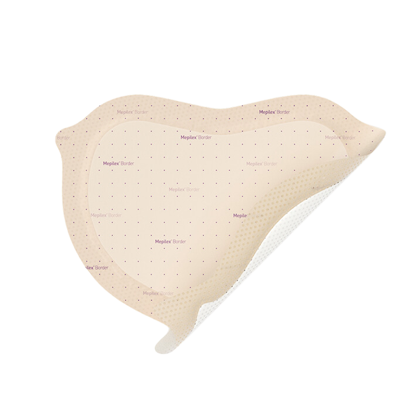 Molnlycke Mepilex Border Sacrum 5 Layer Dressing 16cm x 20cm (282050), 22cm x 25cm (282450)