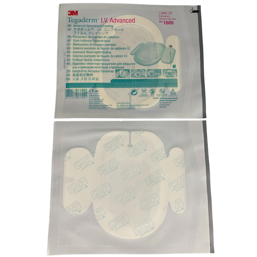 3M Tegaderm Adult Oval 10Cmx15.5Cm 1689 Box of 2