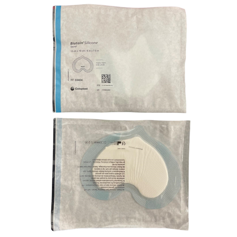 Coloplast Biatain Sacral Silicone Foam Dressing All Sizes