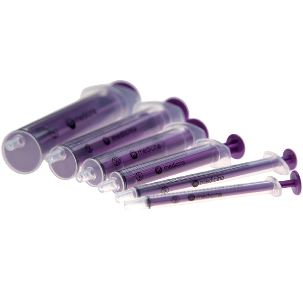 Medicina Enteral Disposable Feeding Oral Tip Syringe -  All Sizes