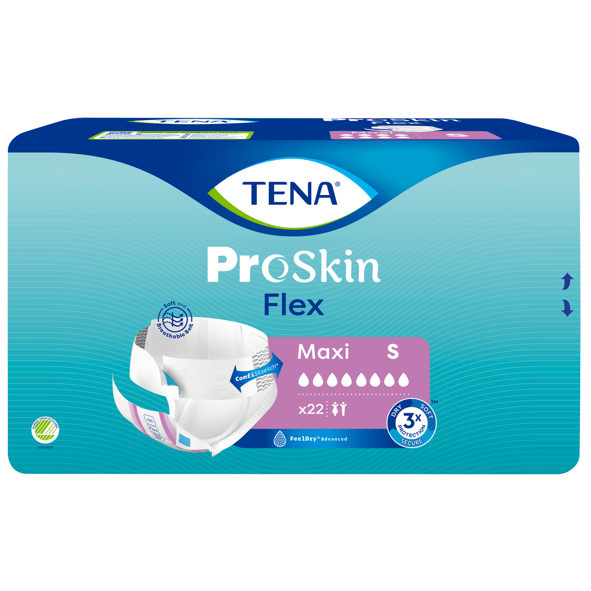TENA Proskin Flex Lサイズ MAXI 66枚入り TENA Flex Proskin Maxi Unisex | Medisa