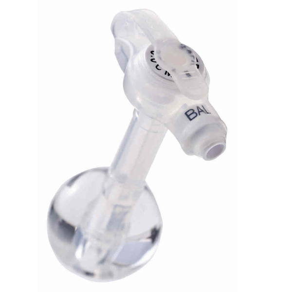 Avanos Mic-Key 12Fr 3.5cm Low-Profile Balloon Button Gastrostomy Feeding Tube Extension Set With Enfit Connectors, Box of 1 (8140-12-3.5)