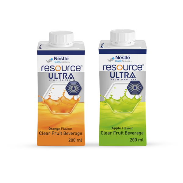 Nestle Resource Ultra Clear Fruit Flavoured Beverage Tetra With Cap 200mL (Apple / Orange)