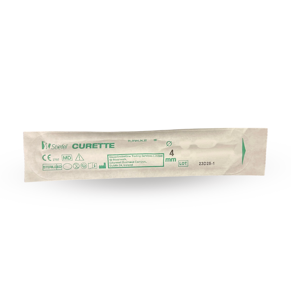 Stiefel Wound Curette 4Mm