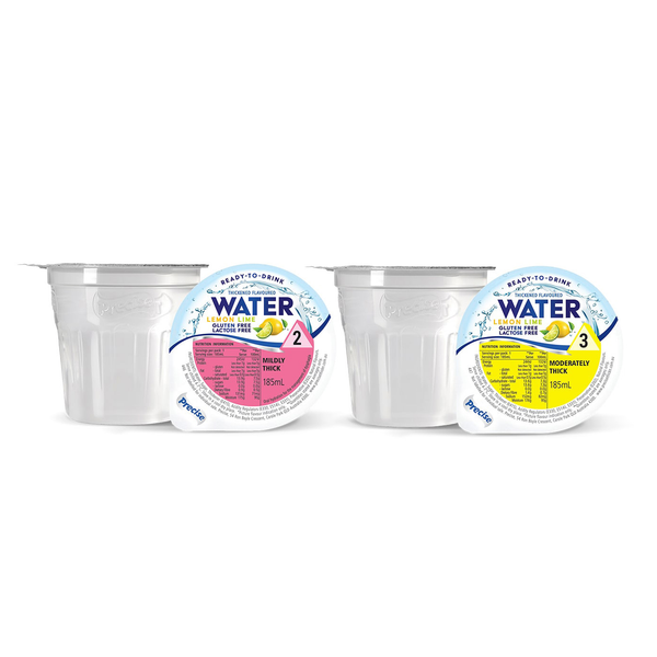 Precise Ready to drink Lemon Lime Water, 185mL, Pack of 12 (Level 2 - Level 3)
