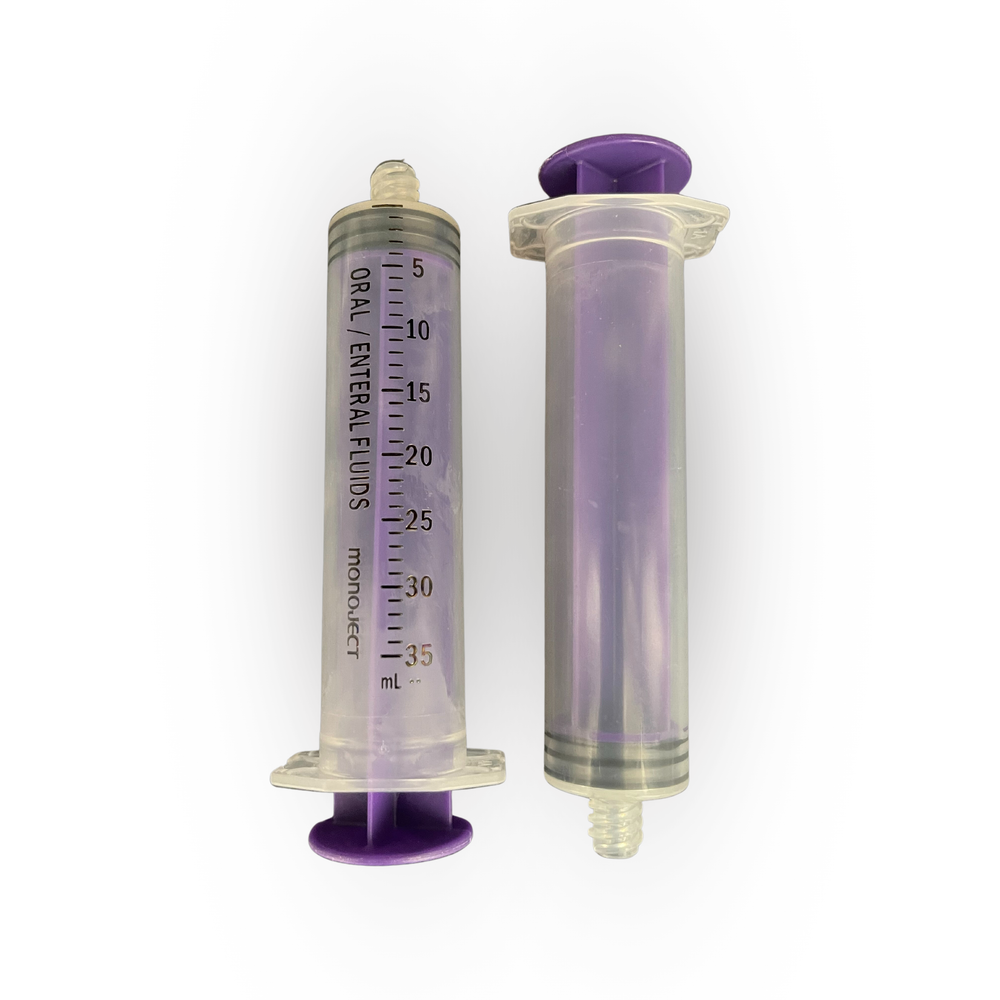 Covidien Monoject Purple Enteral Syringe With ENFit Connection Non Sterile