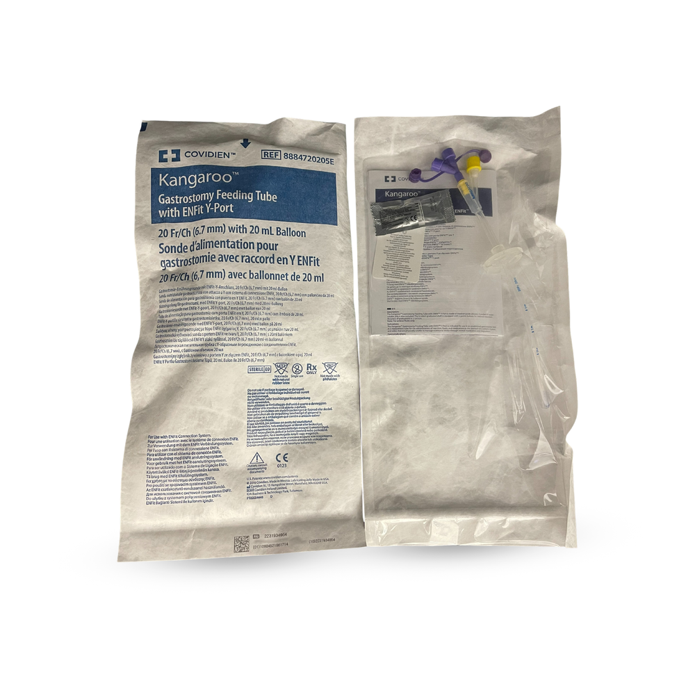 Kangaroo Gastrostomy Feeding Tube with Y-Ports - All Sizes