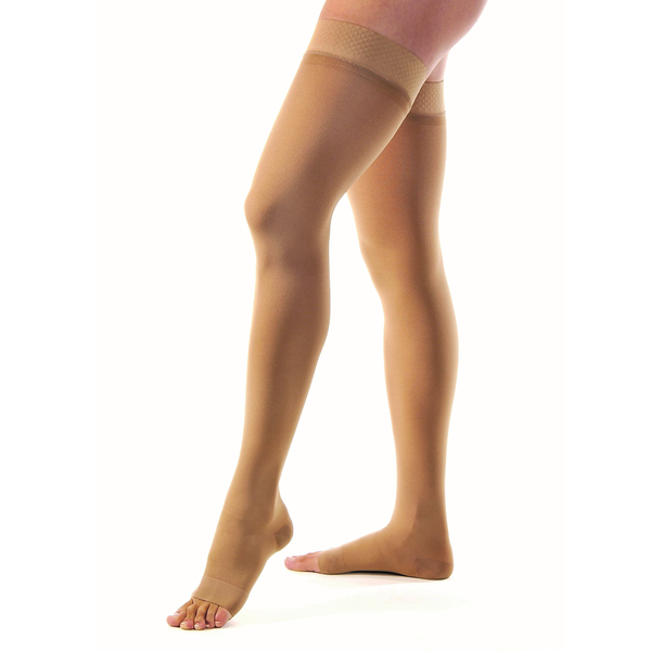 JOBST Relief Thigh High Open Toe, 1Pair - All Sizes