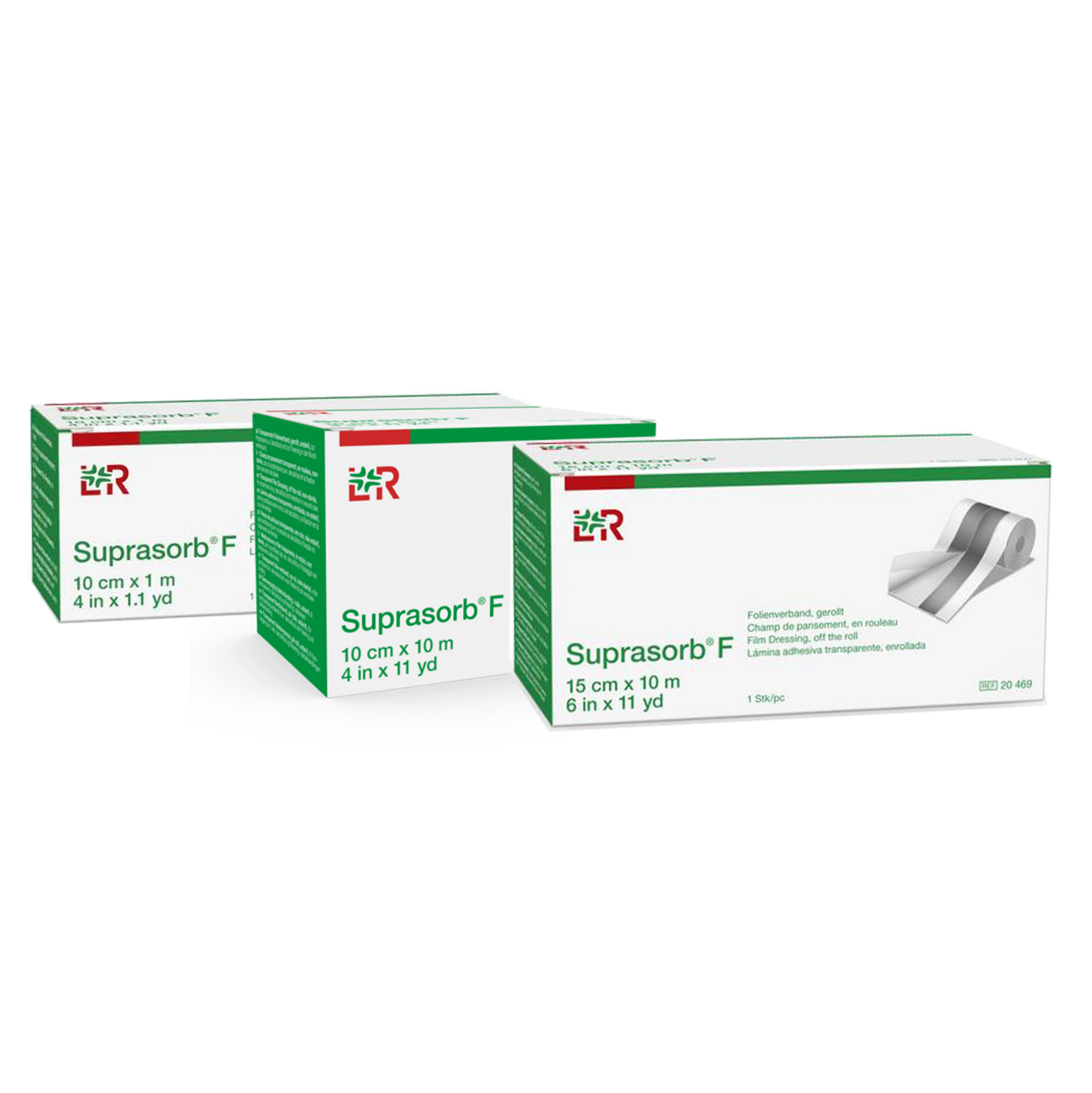 Subrasorb Suprasorb F Film Wound Dressing Roll | Medisa