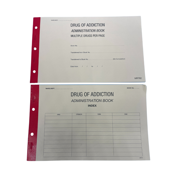 Book Drug Of Addiction Mulitple Drug (National), Each (ROLMR782)