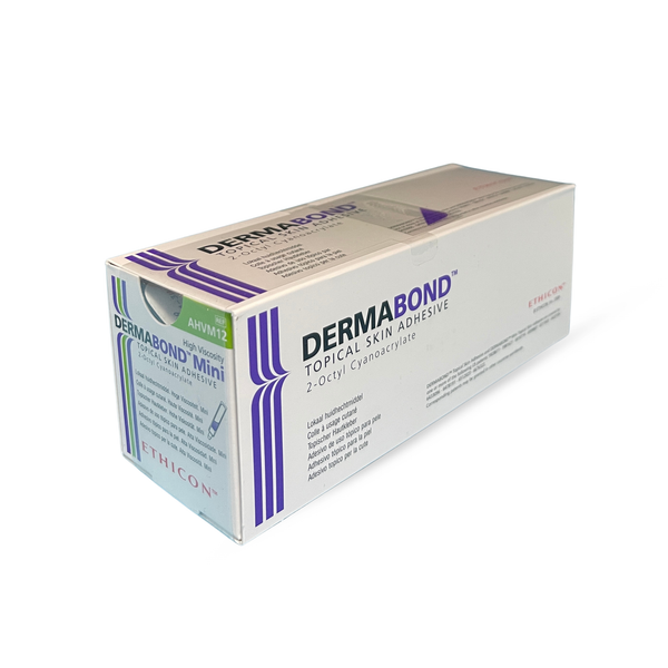 Dermabond Mini Topical Skin Adhesive, 36mL Ampoules, Box of 12 (AHVM12)