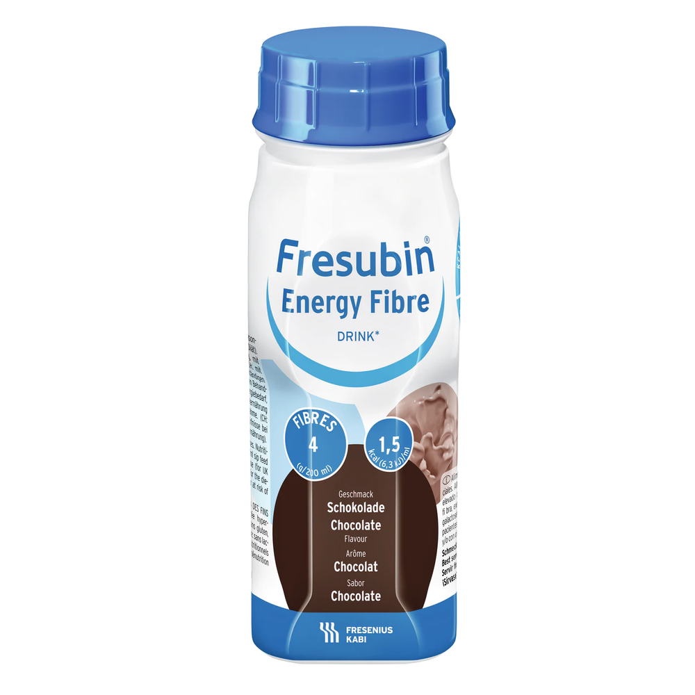 Nutricia Fresubin Energy Fibre Drink Easybottle 200ml Chocolate (7269601)