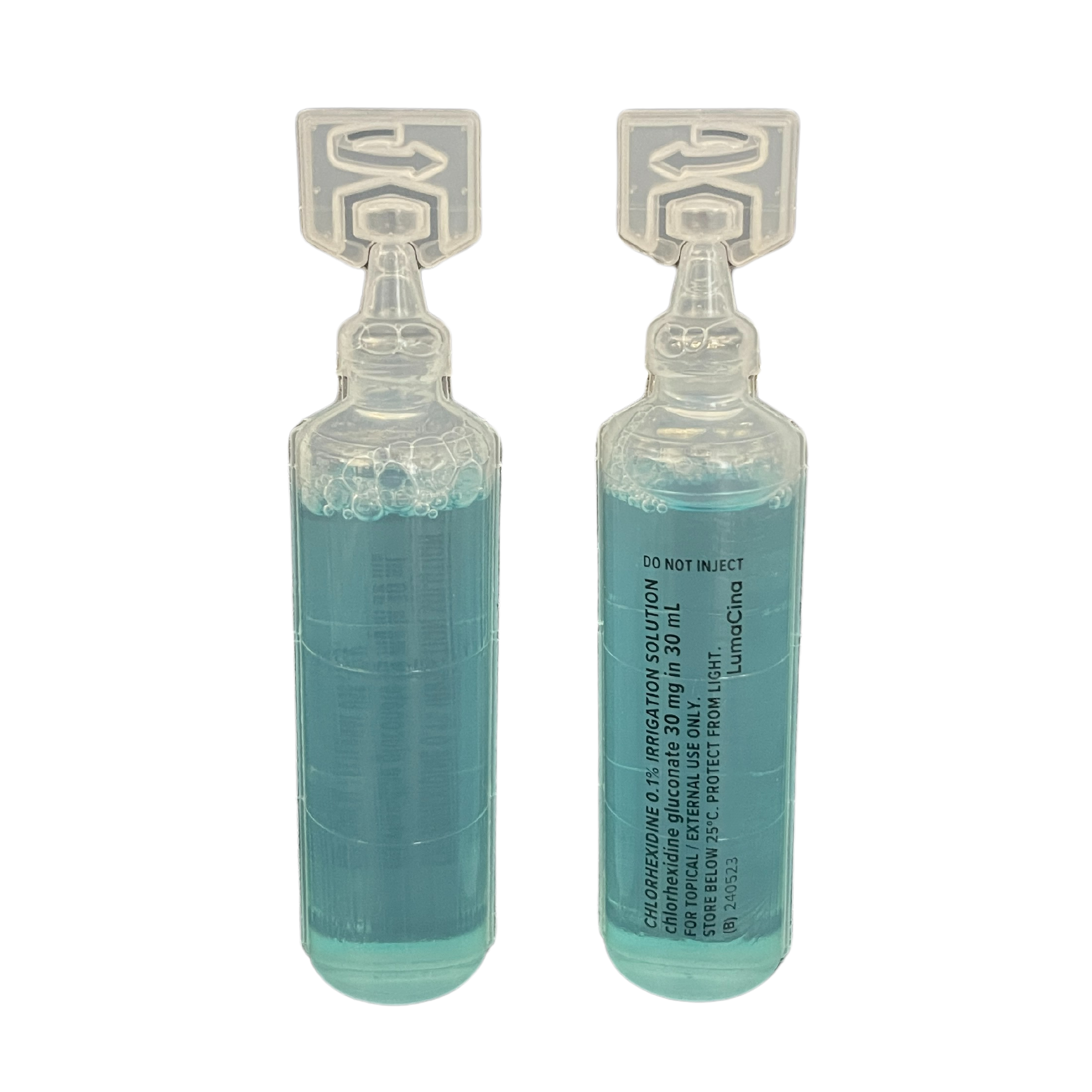 Lumacina Chlorhexidine 0.1% Aqueous 30mL Ampoules Blue Pfizer