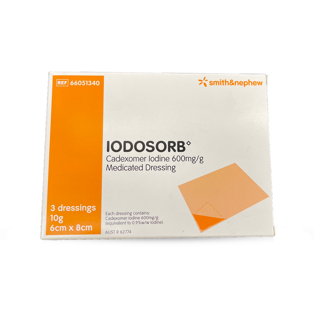 Smith & Nephew Iodosorb Dressing 10G 8cmx6cm