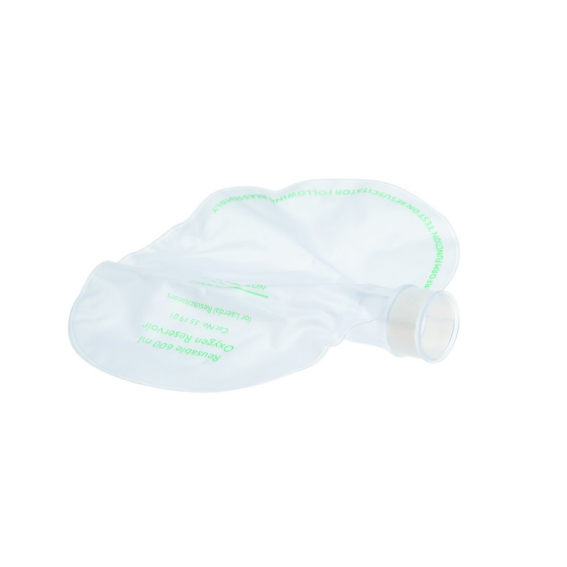 Laerdal Reusable O2 Reservoir Bag, 600mL (551901), 2600mL (531901)