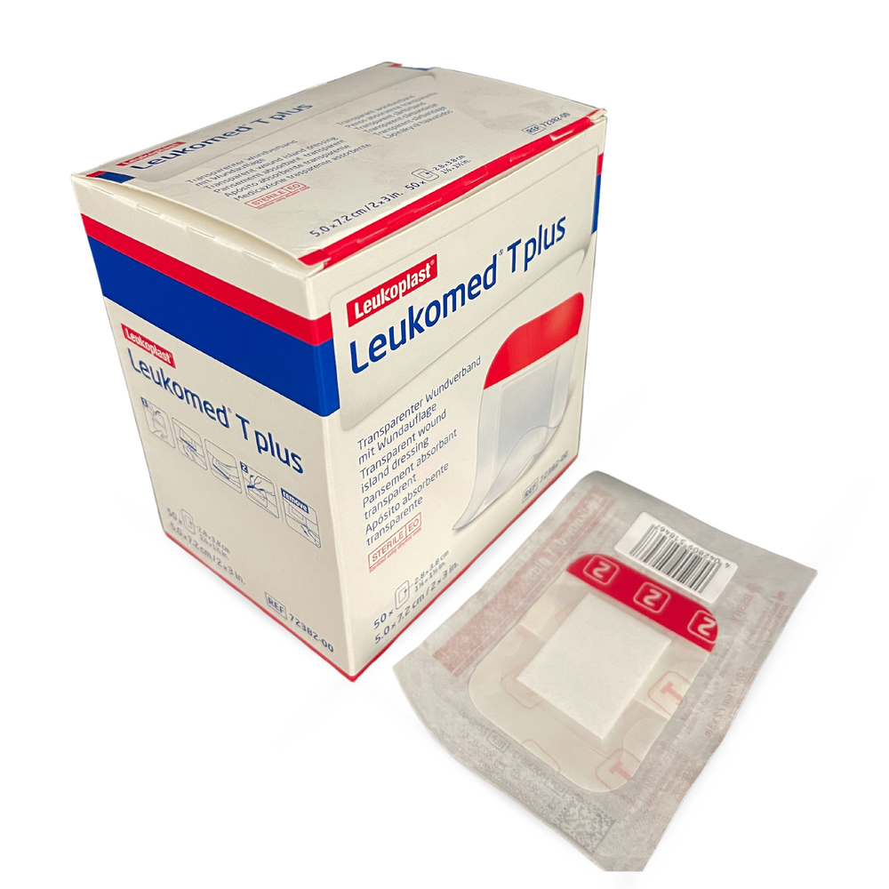 BSN Leukomed T Plus Island Film Dressing 5 x 7.2cm Waterproof 72382-00 - Pack of 50