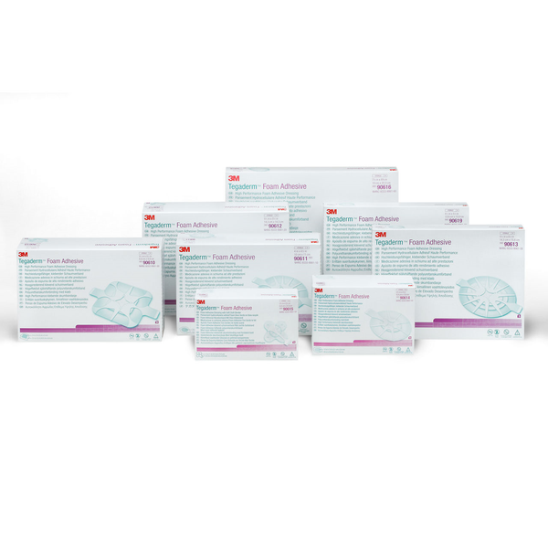 3M Tegaderm High Performance Foam Adhesive Dressing - All Sizes